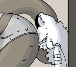 2boys 2d 2d_animation against_wall animated ass big_ass brown_body brown_fur clothed clothed_male_nude_male clothing crush crushed crushed_by_ass crushing dominant domination face_in_ass facesitting femboy fox furry furry_only gay gay_domination gay_male jacket luvia_(mermio) male male/male male_focus male_only mp4 niutrolly oc otter otter_tail shirt shorts smothering smothering_ass snout_fuck snout_in_ass sound sound_effects submissive submissive_male sweat sweatdrop sweating sweaty tagme video wolf