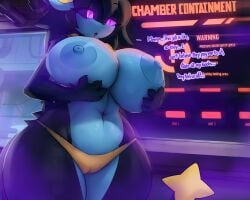 2025 admiring_breasts admiring_self anthro anthrofied areola aroused ass_expansion big_ass big_boobs big_breasts big_butt big_thighs biped black_body black_fur blue_body blue_fur boobs boobs_expansion breast_expansion breasts butt_expansion cameltoe clothed clothed_anthro computer computer_monitor computer_screen detailed_background dialogue english english_text expansion female female_luxray fur gender_transformation genderswap generation_4_pokemon glistening glistening_body growing growing_boobs growing_breasts growing_out_of_clothes hair holding_breasts huge_ass huge_boobs huge_breasts huge_butt hypnotized luxray multicolored_body multicolored_fur nintendo nipples ozoneserpent panties pokemon pokemon_(species) pokemorph pussy tail text thick_thighs unaware unaware_of_being_nude underwear vagina visible_pussy wide_hips yellow_body yellow_clothing yellow_eyes yellow_fur yellow_panties