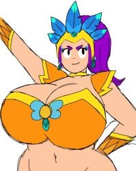 flag bearer piper (brawl stars) from brawl stars by momiji (artist)