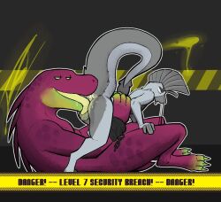 acrid_(risk_of_rain) alien anal anthro bodily_fluids duo male multi_eye oral rimming risk_of_rain saliva sex size_difference sock_(vegashasfrozenover) unknown_species vegashasfrozenover