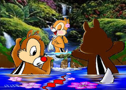 chip chip_'n'_dale chip_'n_dale_rescue_rangers chip_n_dale_park_life clarice_(chip_n_dale) dale disney two_chips_and_a_miss