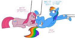 friendship_is_magic my_little_pony pinkie_pie_(mlp) rainbow_dash_(mlp) smooth_skin xyi