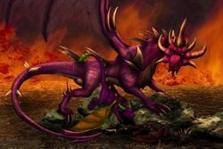 cynder dragon malefor malfor spyro_the_dragon