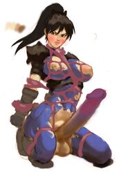 dickgirl futanari hyper intersex mikoyan solo_futa soul_calibur tagme taki