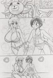 monkey d luffy from one piece by nikoh