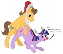 caramel christmas friendship_is_magic my_little_pony purple_hair smooth_skin twilight_sparkle_(mlp)