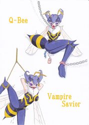 bondage capcom clothing darkstalkers digidredg gag q-bee small_breasts tagme