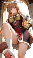 1boy 1girls 2025 ai_assisted ai_generated animal_ears anime artist_name bangs big_breasts big_chest big_penis blush breast breasts brown_hair bust busty censored chest cock cum dick explicit eyebrows_visible_through_hair feet feet_fetish female foot_fetish foot_focus foot_play footjob from_below hand_on_hip hands_on_hips hi_res high_quality high_resolution highres large_breasts long_hair looking_at_viewer male patreon patreon_username penis raccoon_ears raccoon_girl raccoon_tail raphtalia red_eyes skypassion smile socks stable_diffusion straight tail tate_no_yuusha_no_nariagari the_rising_of_the_shield_hero thighs toejob watermark