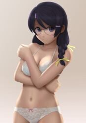 hanekawa tsubasa from bakemonogatari by siraha