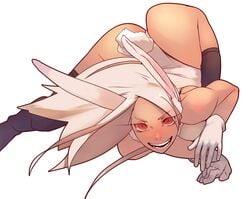 busty female female_focus female_only hourglass_figure miruko my_hero_academia niko_(toitoi210) pinup pinup_pose pose posing rumi_usagiyama solo tagme wide_hips