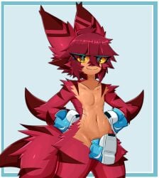 2025 4_toes absurd_res anthro aquatic arm_fin arm_markings arm_tuft back_tuft big_tail blue_background blue_clothing blue_footwear blue_pupils blue_shoes blue_sneakers clothing collarbone cute_fangs elbow_tuft eye_through_hair eyebrow_through_hair eyebrows facial_tuft fangs feet fin fish fluffy fluffy_tail footwear fur fur_markings furred_kobold furred_scalie furred_shark gaogomon gaogomon_(oc) gills glistening glistening_body hair hands_on_hips hi_res kemono kobold leg_markings looking_at_viewer male markings multicolored_eyes navel nike orange_body orange_eyes orange_fur pointy_ears portrait pupils red_body red_eyes red_fur red_hair scalie shark shoe_on_penis shoes shoes_on_hands shoulder_tuft simple_background smile smiling_at_viewer sneakers solo striped_ears tail tail_fin tail_markings tail_tuft teeth three-quarter_portrait toes translucent translucent_hair tuft yellow_sclera