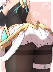 mythra from xenoblade (series) by mika n95
