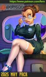 morgan proctor from futurama by fern (artist)
