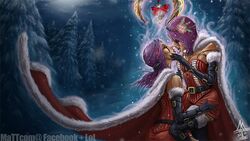 league_of_legends leblanc mattcom mistletoe_leblanc selfcest snowdown_showdown_series tagme