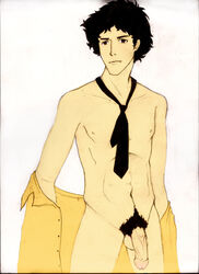 1boy cowboy_bebop giogio male_only musemelpomene spike_spiegel white_background