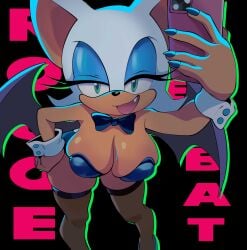 1girls apsel_bluestar female rouge_the_bat solo solo_female sonic_(series) sonic_the_hedgehog_(series) tagme