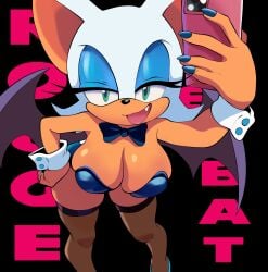 1girls apsel_bluestar female rouge_the_bat solo solo_female sonic_(series) sonic_the_hedgehog_(series) tagme