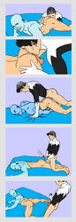 2boys alpha_flight anal_penetration anal_sex anilingus backsack black_hair bobby_drake bottomless cum_on_ass cum_outside erection gay holding_penis iceman looking_back male male_only marvel money multiple_males northstar progression prostitution rimming spread_legs tagme tranetrax uncut x-men yaoi