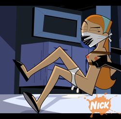 bondage danny_phantom female gag human jazz_fenton ktu-lu nickelodeon