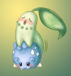 blush chikorita color feral interspecies male nude pokemon sex spheal tagme