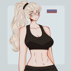 russia (countryhumans) from countryhumans by ludmi country
