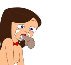 animated artist_request cum disembodied_penis disney nipples penis phineas_and_ferb tagme unseen_male_face vanessa_doofenshmirtz