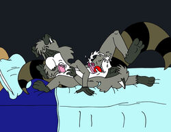 bert_raccoon cum kooshmeister male_only oral_sex ralph_raccoon tagme the_raccoons yaoi