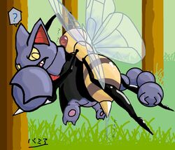 artist_request beedrill gliscor nintendo pokemon tagme