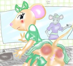 alice_nimbletoes angelina_ballerina anthro gay_rat miss_mimi tagme