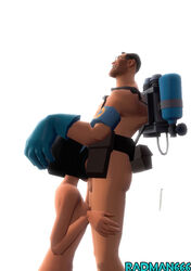 1boy 1girls 3d blowjob deepthroat face_fucking facefuck female female_penetrated garry's_mod gloves hand_on_head human human_female human_male human_only light-skinned_female light-skinned_male light_skin male male_penetrating male_penetrating_female medic medic_(team_fortress_2) oral oral_penetration oral_sex penetration radman666 rubber_gloves scout's_mother sex straight tagme team_fortress_2 weird_face white_background