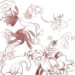 garchomp hydreigon mel_the_hybrid pokemon pokemon_(species) tagme