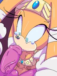 af-js penis penis_kiss sonic_(series) tikal_the_echidna