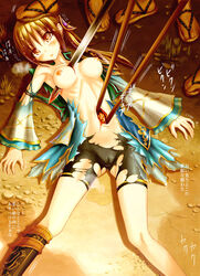 dynasty_warriors female gore guro human wang_yuanji