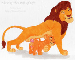 2boys anal cub disney father_and_son feral furry furry_only gay incest kito_lion male male_cub male_only mufasa multiple_males simba the_lion_king yaoi