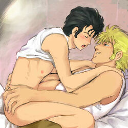 2boys bright_noa gundam male male_only multiple_males sleggar_law yaoi