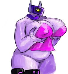 breasts cleavage female female_focus female_only hasbro pussy roly roly-x rule_63 shockwave shockwave_(transformers) thick_thighs thighs transformers