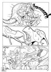 comic don_bluth fellatio female horlod line_art male monochrome oral orgy stith titan_a.e.