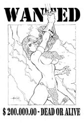 1girls alex_lei armor bikini_armor chainmail chainmail_bikini female female_only loincloth monochrome red_sonja red_sonja_(comics) solo tagme