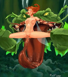 1girls big_tongue blood_elf breasts cunnilingus deep_cunnilingus elf fairy female femsub legs_held_open long_tongue monster nude plant_monster pleasure_rape pussy pussy_juice pussy_juice_drip pussy_juice_on_tongue rape red_hair reverse_forced_oral saliva sharp_teeth spread_legs studio-pirrate_(rosselito) tagme tongue_in_pussy vaginal_penetration warcraft zoophilia