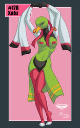 4_fingers anthro barefoot beak breasts color female female_only front_view grey_eyes mingchee nipples notorious84 open_eyes pokemon raised_arms solo species_name standing vulva xatu