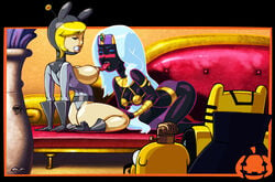 2011 adventure_time big_trouble_in_little_china bumblebee bumblebee_(transformers) cosplay crossover david_lo_pan duck_dodgers finn_the_human fionna_the_human_girl jake_the_dog junkpile marceline porky_pig queen_tyr'ahnee_(cosplay) transformers transformers_animated turk128