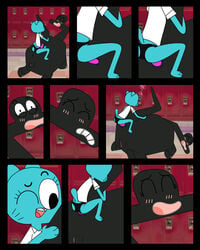 bpq00x cartoon_network comic molly_collins nicole_watterson straight_hair tagme the_amazing_world_of_gumball