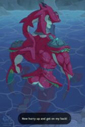 prince sidon from breath of the wild by rubberimp