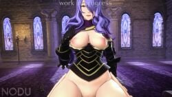 16:9 1boy 1girls 3d animated big_breasts bouncing_breasts breasts camilla_(fire_emblem) cowgirl_position fake_horns female_on_top fire_emblem fire_emblem_fates functionally_nude hands_on_another's_thighs large_breasts light-skinned_female light-skinned_male light_skin long_purple_hair male_pov mp4 nintendo nipples no_sound nodusfm one_eye_obstructed penis penis_in_pussy pov purple_eyes purple_hair pussy sex shorter_than_10_seconds thick_thighs thigh_jiggle top_heavy vaginal_penetration vaginal_sex video wip