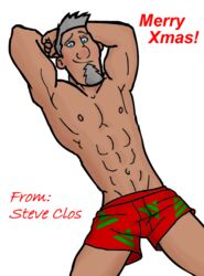 10s 1boy 2012 aardman_animations arms_behind_head arthur_christmas beard belly_button blue_eyes brockyaoi chin_beard grey_hair laying_down male male_only merry_christmas nipples no_visible_genitalia skinny solo steve_claus tagme toony transparent_background underwear