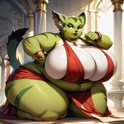 ai_generated anthro big_breasts carol_tea civitai feline female female_protagonist freedom_planet freedom_planet_2 stevenxgtz thick_thighs video_games wildcat