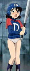 artist_request major major_(series) no_pants panties shimizu_kaoru tagme