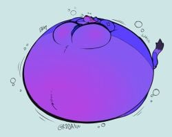 big_breasts blueberry_inflation breasts cleavage huge_breasts inflation moobs thick_thighs wide_hips woompwoop