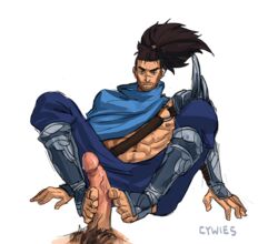 yasuo from league of legends by cywies