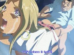 animated ass bimbo blonde_hair clothing cross_section cum cum_in_uterus cum_inside dark_skin doggy_style ejaculation erection feet_out_of_frame female foxy_nudes from_behind ganguro gyaru helpless hostage internal_cumshot lowres male manhandling marude_damesuke mayumi_wakabayashi penis pussy rape rectum scream screaming skirt spread_legs straight tan tanned tears uncensored uterus vaginal_penetration x-ray